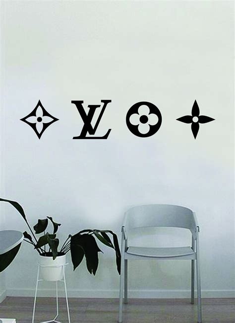 lv stickers for walls